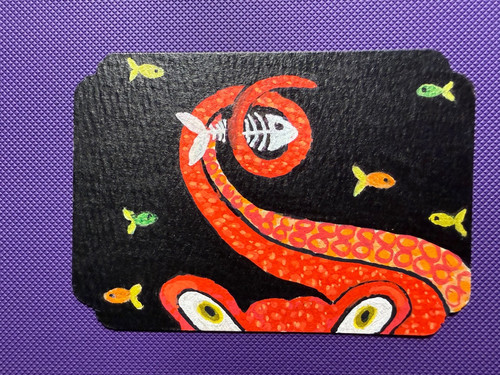 Aceo original hand painting - aceo,